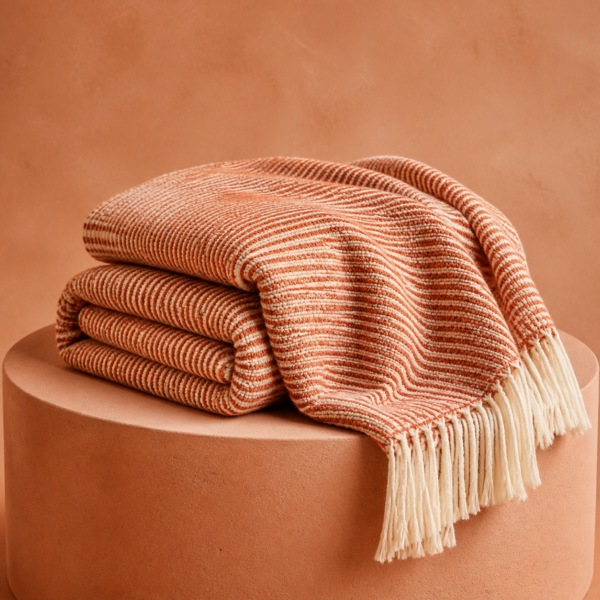 Cotton Throw Blanket — original fictional Notice27 demo product image